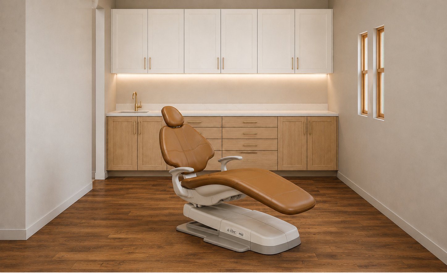 Modern dental treatment room
